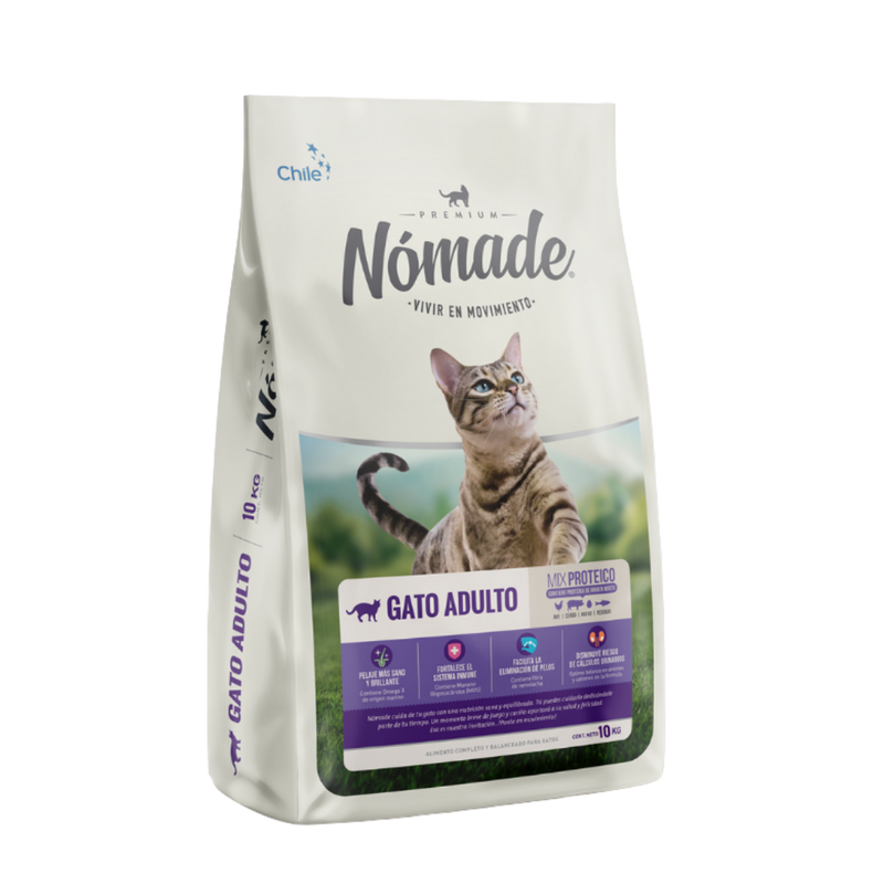Alimento Nómade Gato 10 kg