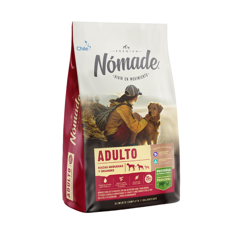 Alimento Nómade Perro Adulto 20 kg