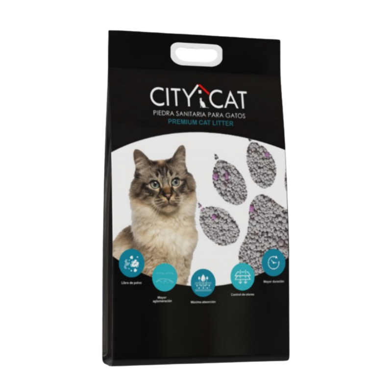 Arena para Gatos City Cat 20 kg (Bolsa 4 kg)