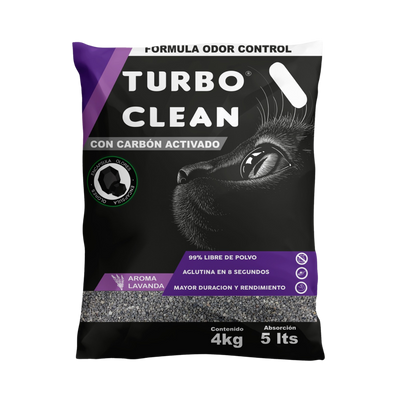 Arena para Gatos Turbo Clean 20 kg