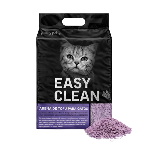 Arena Tofu Easy Clean 16 kg (Bolsa 2 kg)