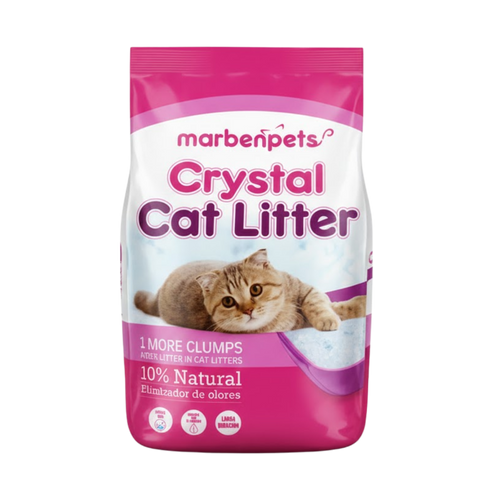 Arena Crystal Cat Litter (Caja 8 Bolsas 3.8 lt)