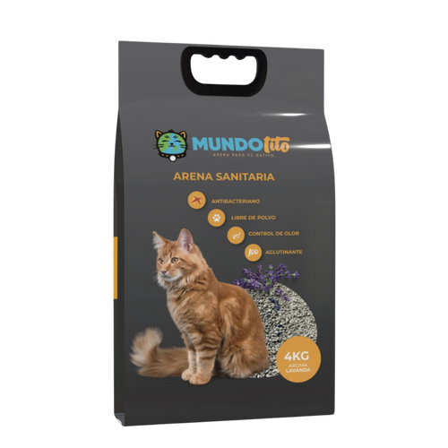Arena para Gatos Mundotito 20 kg (Bolsa 4 kg)