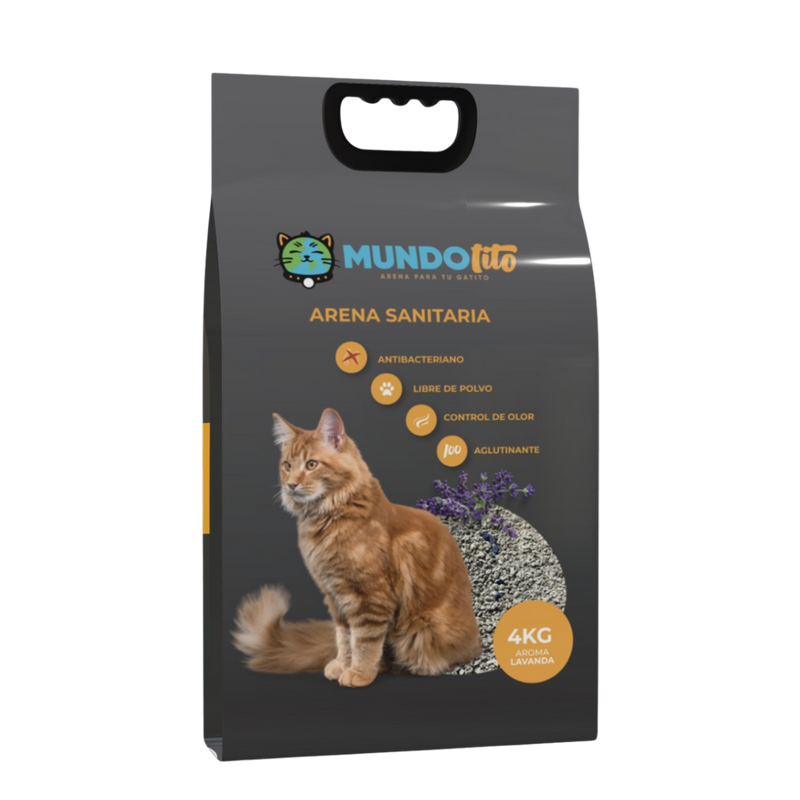 Arena para Gatos Mundotito 20 kg (Bolsa 4 kg)