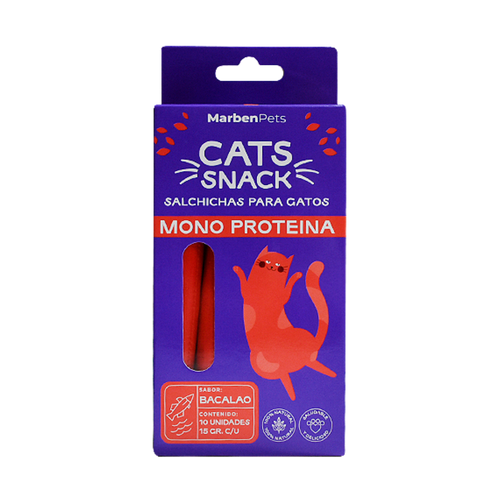 Salchicha Monoproteica Gatos 15g
