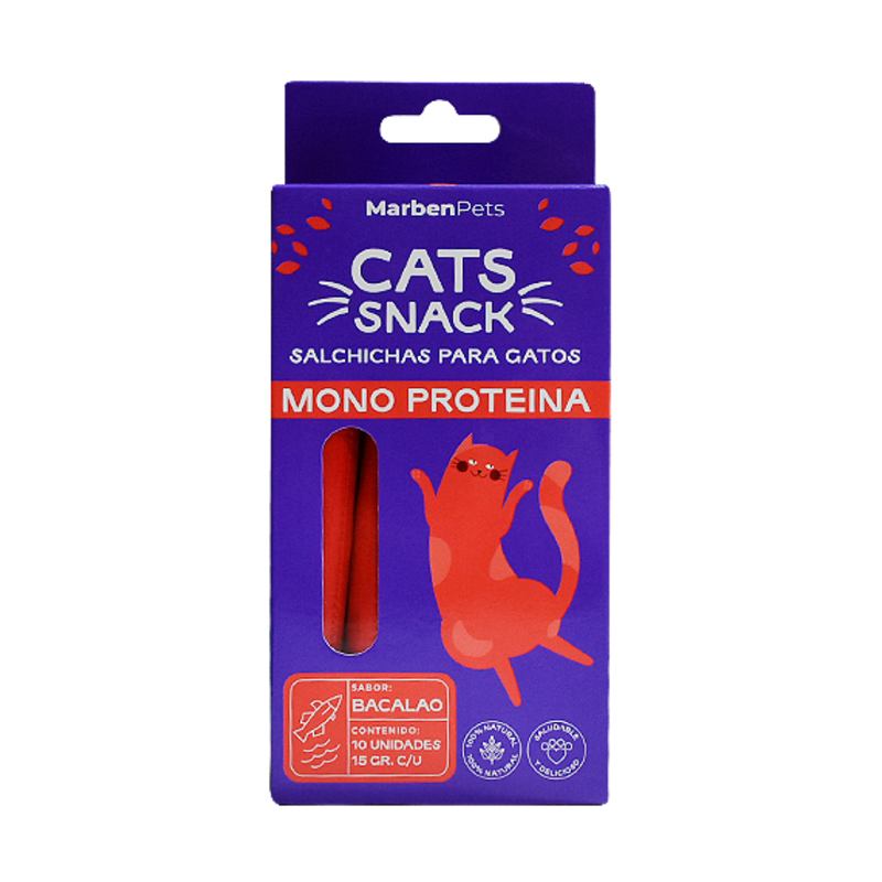 Salchicha Monoproteica Gatos 15g