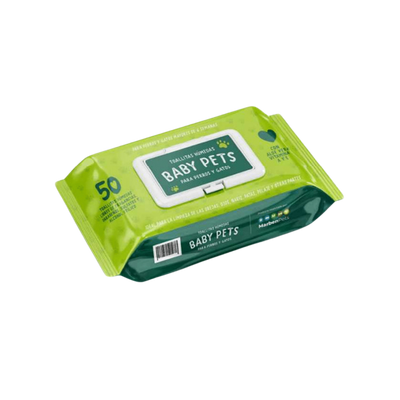 Toallas Húmedas Baby Pet Gato/Perro 50 uni