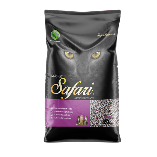 Arena para Gatos Safari 20 kg (Saco)