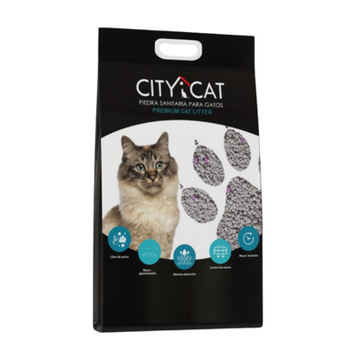 Arena para Gatos City Cat 20 kg (Bolsa 4 kg)