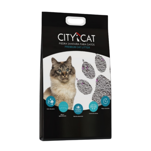 Arena para Gatos City Cat 20 kg (Bolsa 4 kg)