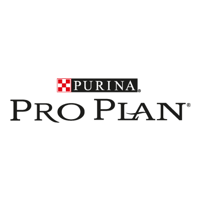 Logo de Purina Pro Plan con letras negras y fondo transparente